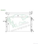 РАДИАТОР ВОДЕН VOLKSWAGEN CADDY II COMBI (1995-) 1.6 - BNR