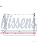 РАДИАТОР ВОДЕН ALFA ROMEO 155 (1992-) 1.9 TD - NISSENS
