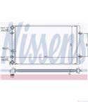 РАДИАТОР ВОДЕН VOLKSWAGEN BORA (1998-) 1.9 TDI - NISSENS