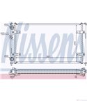 РАДИАТОР ВОДЕН VOLKSWAGEN POLO CLASSIC (1995-) 75 1.6 - NISSENS