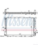 РАДИАТОР ВОДЕН AUDI 100 (1990-) 2.8 E quattro - NISSENS