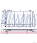 РАДИАТОР ВОДЕН AUDI 80 (1986-) 2.0 E 16V quattro - NISSENS