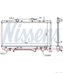 РАДИАТОР ВОДЕН TOYOTA CARINA E SPORTSWAGON (1993-) 2.0 i - NISSENS