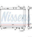 РАДИАТОР ВОДЕН TOYOTA YARIS (1999-) 1.5 TS - NISSENS