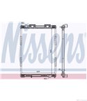 РАДИАТОР ВОДЕН MAN F 2000 (1994-) 19.414 FAK, FA-KI - NISSENS