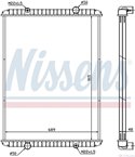 РАДИАТОР ВОДЕН RENAULT TRUCKS KERAX (1997-) 400.32/A,400.32/B,400.32/C - NISSENS
