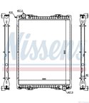 РАДИАТОР ВОДЕН SCANIA P,G,R,T - SERIES (2004-) P 310, R 310 - NISSENS