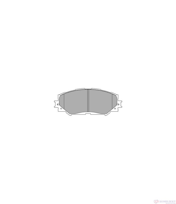 НАКЛАДКИ ПРЕДНИ ДИСКОВИ TOYOTA URBAN CRUISER (2009-) 1.4 D-4D 4x4 - SIMER