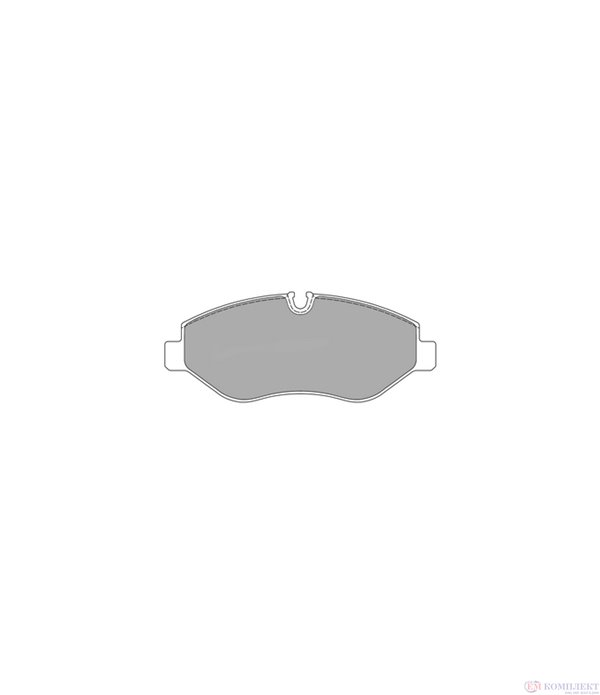 НАКЛАДКИ ПРЕДНИ ДИСКОВИ MERCEDES-BENZ VITO W639 (2003-) 115 CDI - SIMER