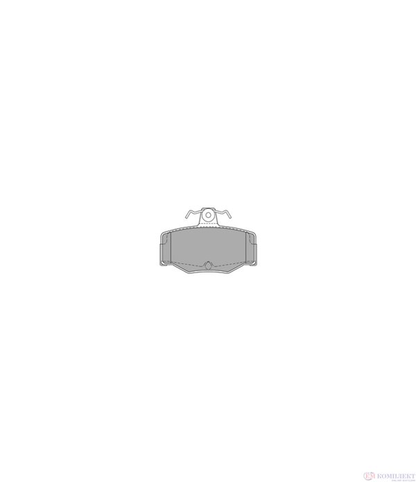 НАКЛАДКИ ЗАДНИ ДИСКОВИ NISSAN PRIMERA (1990-) 2.0 16V 4x4 - SIMER
