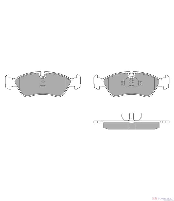 НАКЛАДКИ ЗАДНИ БАРАБАННИ ALFA ROMEO 33 SPORTWAGON (1990-) 1.5 i.e - SIMER
