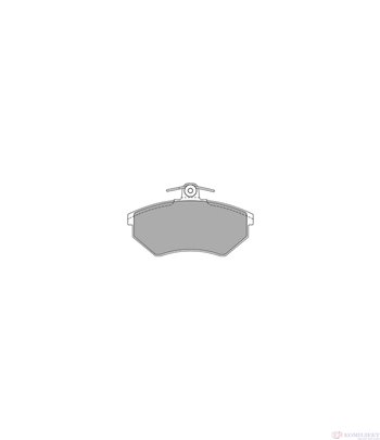 НАКЛАДКИ ПРЕДНИ ДИСКОВИ SEAT INCA (1995-) 1.9 SDI - SIMER