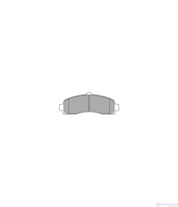 НАКЛАДКИ ЗАДНИ БАРАБАННИ NISSAN KUBISTAR (2003-) 1.2 - SIMER