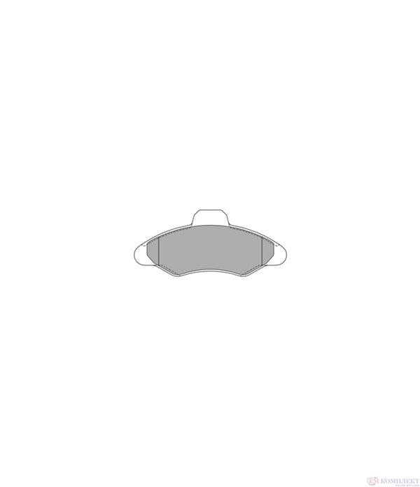 НАКЛАДКИ ПРЕДНИ ДИСКОВИ FORD ORION III (1990-) 1.6 i 16V - SIMER