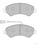 НАКЛАДКИ ПРЕДНИ ДИСКОВИ CITROEN JUMPER (2006-) 2.2 HDi 100 - FERODO