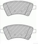 НАКЛАДКИ ПРЕДНИ ДИСКОВИ FIAT SEDICI (2006-) 1.9 D Multijet - FERODO