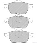 НАКЛАДКИ ПРЕДНИ ДИСКОВИ VOLKSWAGEN PASSAT (1996-) 2.8 V6 - FERODO