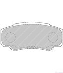НАКЛАДКИ ЗАДНИ ДИСКОВИ CITROEN JUMPER (2002-) 2.2 HDi 16V - FERODO