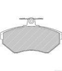НАКЛАДКИ ПРЕДНИ ДИСКОВИ SEAT IBIZA III (1999-) 1.4 16V - FERODO