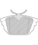 НАКЛАДКИ ЗАДНИ ДИСКОВИ ALFA ROMEO 145 (1994-) 1.9 JTD - FERODO