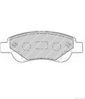 НАКЛАДКИ ПРЕДНИ ДИСКОВИ TOYOTA AYGO (2005-) 1.4 HDi - FERODO