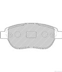 НАКЛАДКИ ПРЕДНИ ДИСКОВИ CITROEN C4 (2004-) 1.6 THP 140 - FERODO