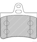 НАКЛАДКИ ЗАДНИ ДИСКОВИ CITROEN C5 (2004-) 1.8 16V - FERODO