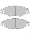 НАКЛАДКИ ПРЕДНИ ДИСКОВИ CITROEN XSARA BREAK (1997-) 1.5 D - FERODO