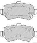 НАКЛАДКИ ЗАДНИ ДИСКОВИ OPEL MERIVA (2003-) 1.4 16V Twinport - FERODO