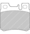 НАКЛАДКИ ЗАДНИ ДИСКОВИ MERCEDES 190 W201 (1982-) E 2.5 16V - FERODO