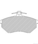 НАКЛАДКИ ПРЕДНИ ДИСКОВИ SEAT INCA (1995-) 1.6 i - FERODO