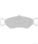 НАКЛАДКИ ПРЕДНИ ДИСКОВИ FORD FIESTA IV (1995-) 1.4 i 16V - FERODO