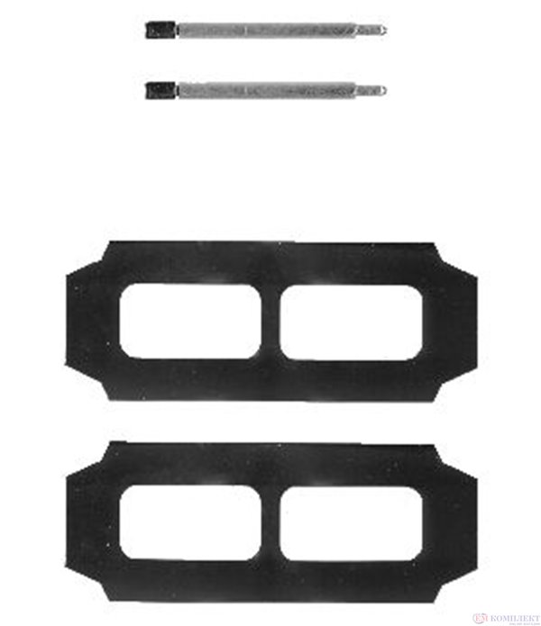 КОМПЛЕКТ РЕМОНТЕН НАКЛАДКИ ДИСКОВИ MERCEDES G CLASS W463 (1989-) G 500 - FERODO