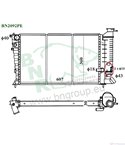 РАДИАТОР ВОДЕН PEUGEOT 306 HATCHBACK (1993-) 1.9 DT - BNR