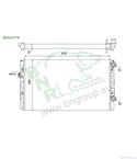 РАДИАТОР ВОДЕН VOLKSWAGEN VENTO (1991-) 1.9 TDI - BNR