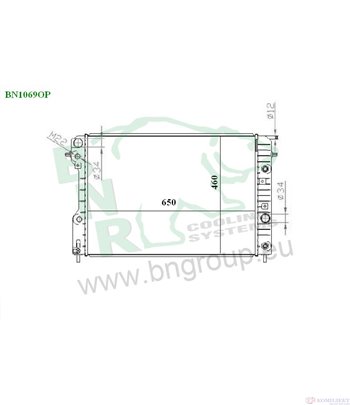 РАДИАТОР ВОДЕН OPEL OMEGA B COMBI (1994-) 2.0 16V - BNR