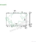 РАДИАТОР ВОДЕН TOYOTA CAMRY (1991-) 2.2 - BNR