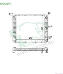 РАДИАТОР ВОДЕН VOLVO 940 (1990-) 2.3 Turbo - BNR