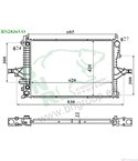 РАДИАТОР ВОДЕН VOLVO S80 I (1998-) 2.4 - BNR