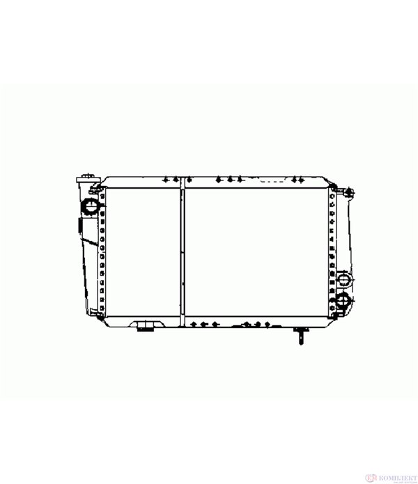 РАДИАТОР ВОДЕН RENAULT R 5 (1972-) 1.4 - NRF