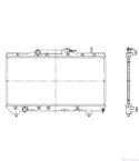 РАДИАТОР ВОДЕН TOYOTA CARINA E SPORTSWAGON (1993-) 1.6 i - NRF