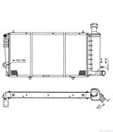 РАДИАТОР ВОДЕН CITROEN C15 (1984-) 1.8 D - NRF
