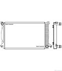 РАДИАТОР ВОДЕН AUDI A4 AVANT (2001-) 2.5 TDI - NRF