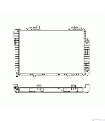 РАДИАТОР ВОДЕН MERCEDES CLK C208 (1997-) 200 - NRF