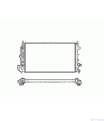 РАДИАТОР ВОДЕН VAUXHALL SIGNUM (2002-) 1.9 CDTI 16V - NRF