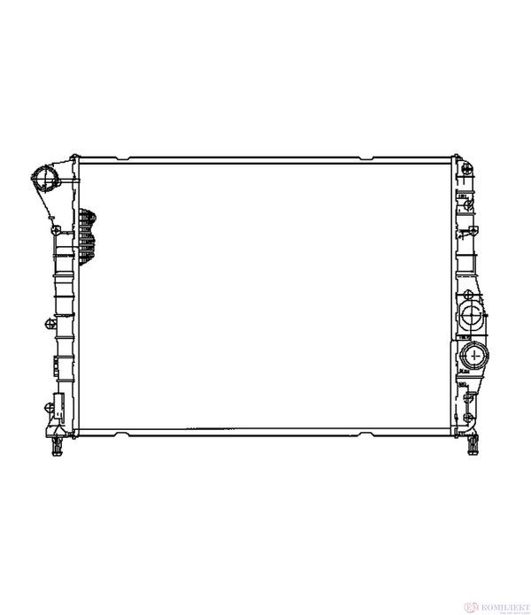 РАДИАТОР ВОДЕН ALFA ROMEO 147 (2001-) 1.9 JTD 16V - NRF