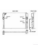 РАДИАТОР ВОДЕН MERCEDES E CLASS T-MODEL S211 (2003-) E 220 T CDI - NRF