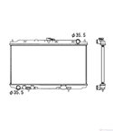 РАДИАТОР ВОДЕН NISSAN PRIMERA (2002-) 2.2 Di - NRF