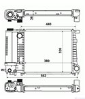 РАДИАТОР ВОДЕН BMW 3 SERIES E30 (1982-) 316 i - NRF