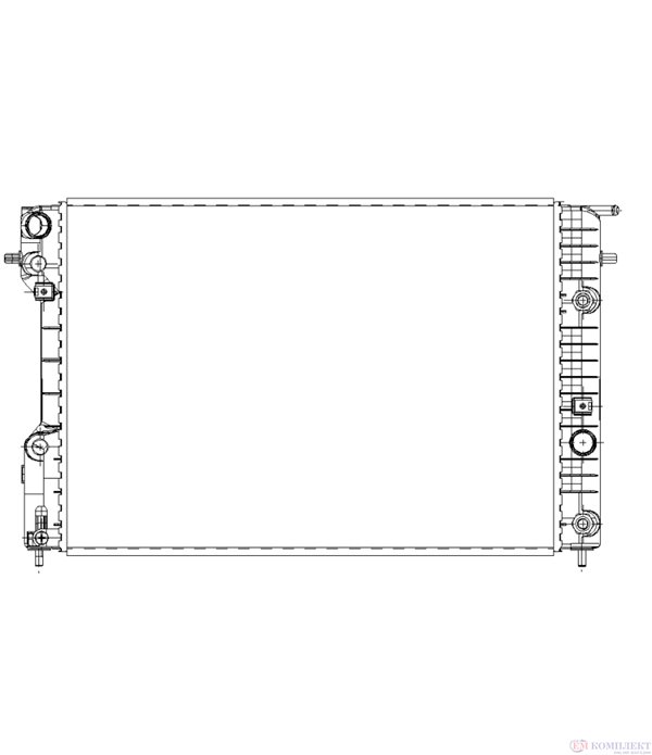 РАДИАТОР ВОДЕН VAUXHALL OMEGA (1993-) 2.0 - NRF